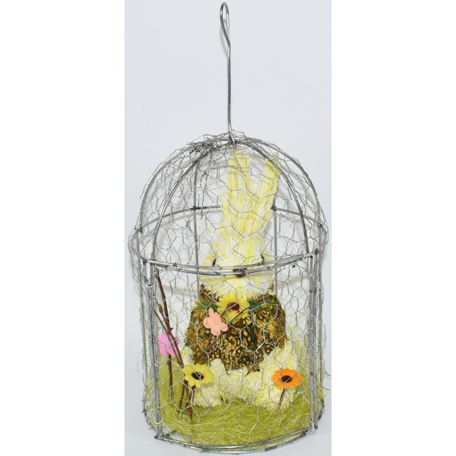 Λαγός σε Κλουβί 24x15,5x15,5cm Art.MI006304 Welkhome