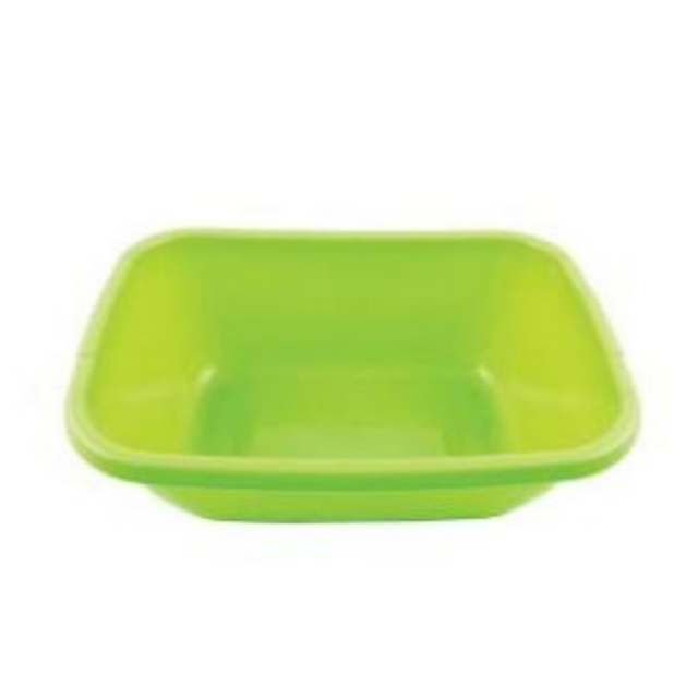 Λεκάνη Ορθογώνια 15Lit Οβάλ Πλαστική Πράσινη Cyclops
