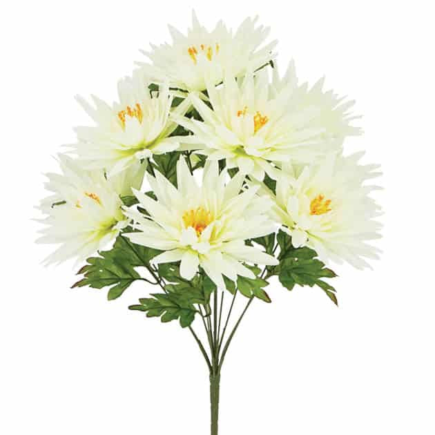 Μπουκέτο από Τεχνητά Φυτά ΝΤΑΛΙΑ ΕΚΡΟΥ Y54cm Marhome