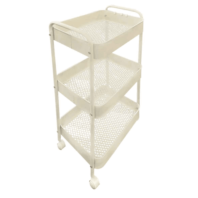 Ραφιέρα-Τρόλει Κουζίνας Μεταλλικό 3 Θέσεων σε 3 Χρώματα TnS 04-950-1271