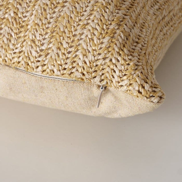 Μαξιλάρι Διακοσμητικό 40x40cm Γιούτα Cotton 100% Boltze