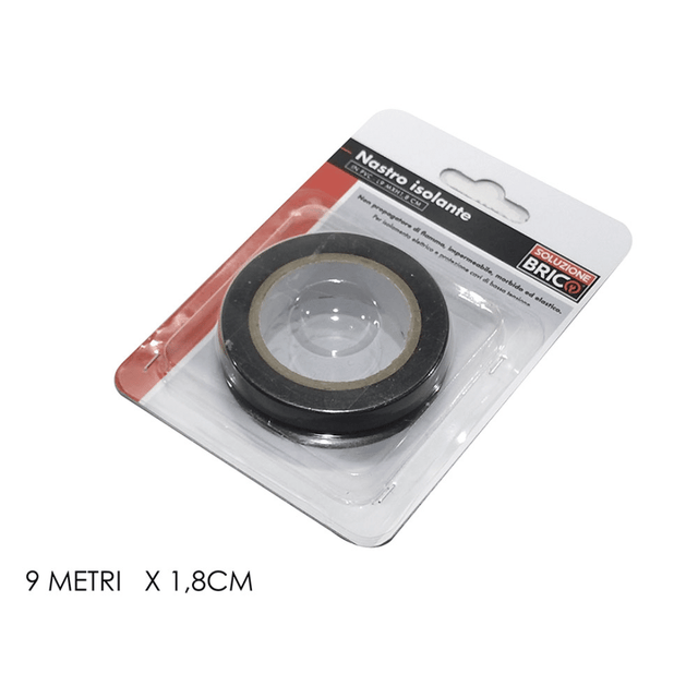 Μονωτική Ταινία 18mm x 9mt Μαύρο Χρώμα Art.748207 General Trade