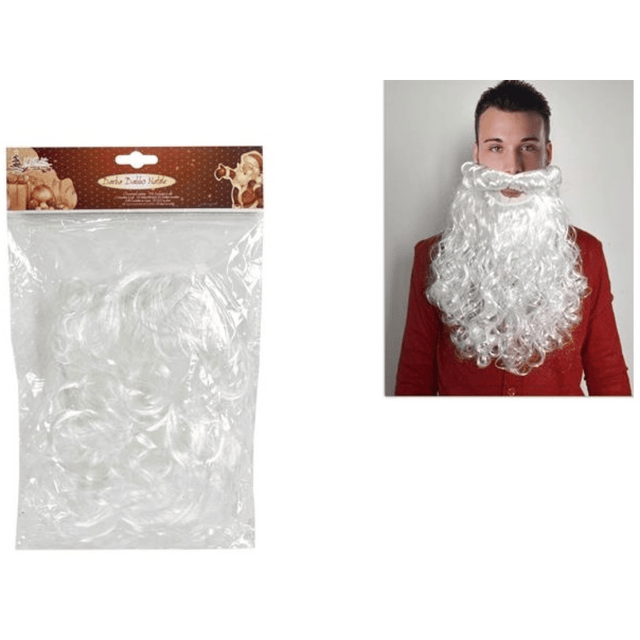 Μούσι Μεγάλο Μακρύ Σγουρό Λευκό Art.PL19S70149 Welkhome