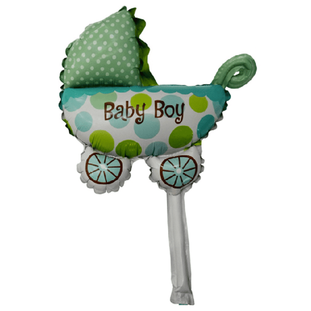 Μπαλόνι Γέννησης Baby Boy Καροτσάκι Μπλέ 50Χ32,5cm Art. TG-0035-Baby Boy Welkhome