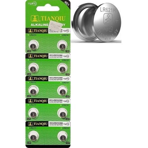 Μπαταρία 10τμχ. AG1/LR621H/364A – 1.5V Αλκαλική TianQiu