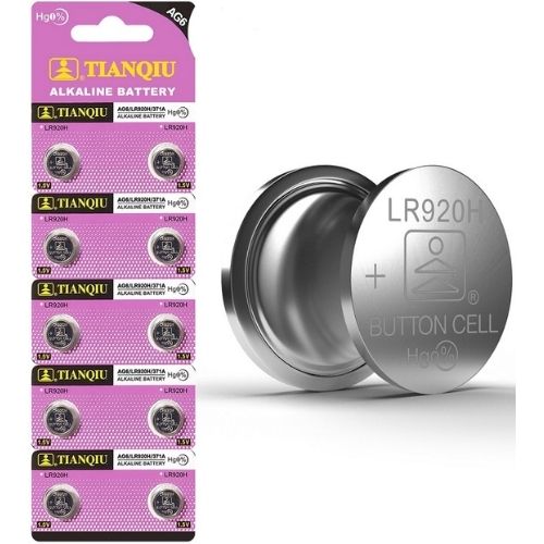 Μπαταρία 10τμχ. AG6/LR920H/371A – 1.5V Αλκαλική TianQiu