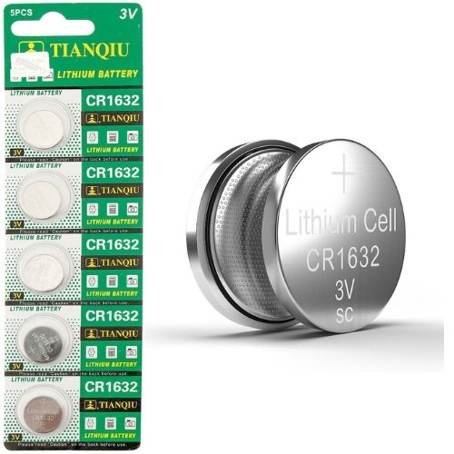 Μπαταρίες Σετ 5Χ μπαταρίες τύπου Λιθίου CR1632 – 3V TianQiu