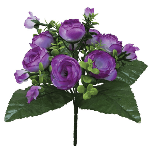 Μπουκέτο από Τεχνητά Φυτά Νεραγκούλα Μωβ Χ7 Y23cm Marhome