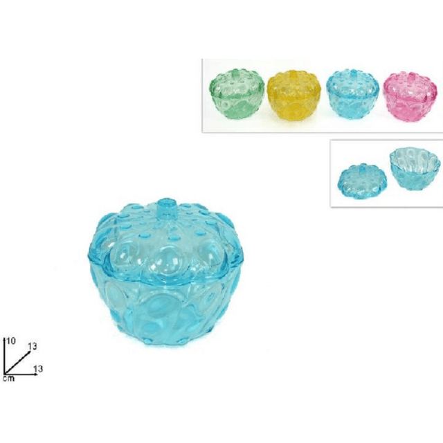 Μπωλ Πλαστικό Με Καπάκι 13x10cm Welkhome