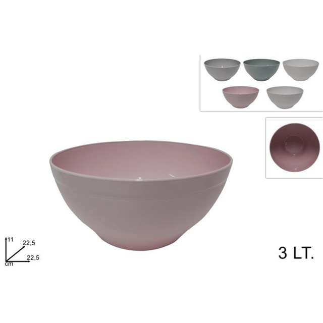 Μπωλ - Σαλατιέρα Πλαστική 3000ml Welkhome