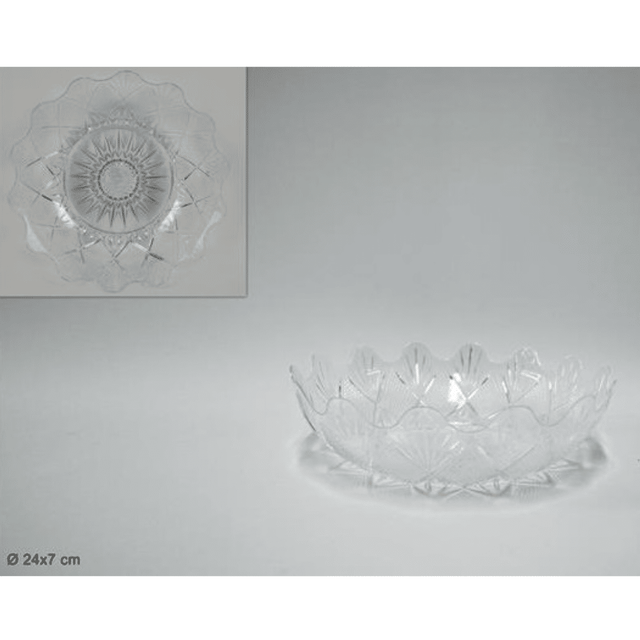 Μπωλ - Σαλατιέρα Πλαστική Φ24x7 εκ. ART.117/2 Welkhome