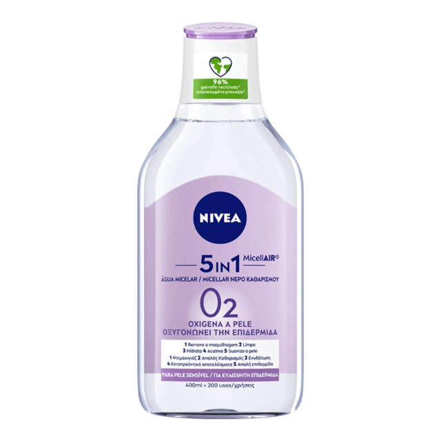 Ντεμακιγιάζ 400ml Nivea Micellar Water Caring για Ευαίσθητες Επιδερμίδες