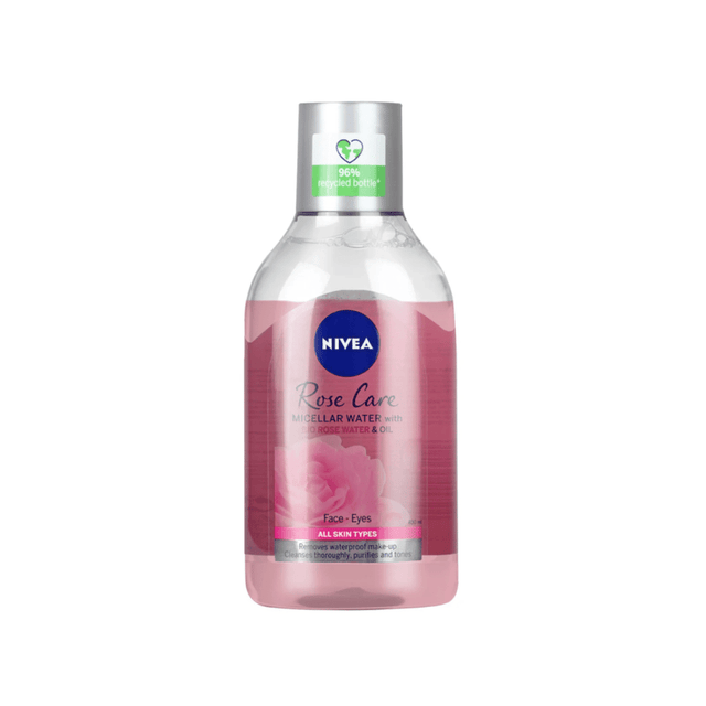 Ντεμακιγιάζ 400ml Nivea MicellAIR Skin Breathe Water Rose With Oil 2 Φάσεων με Ροδόνερο