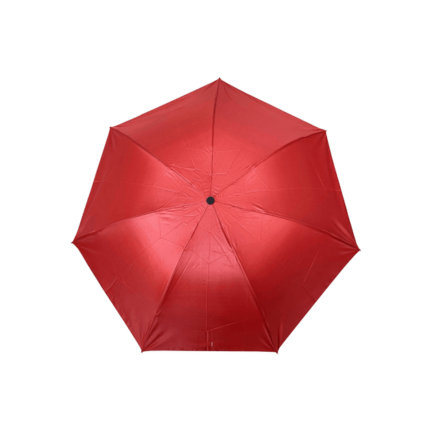 Ομπρέλα Βροχής Σπαστή 6 Χρώματα & Εσωτερικά Ασημί 110cm TnS 09-950-0541