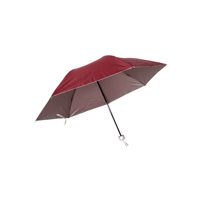 Ομπρέλα Βροχής Σπαστή 6 Χρώματα & Εσωτερικά Ασημί 110cm TnS 09-950-0541