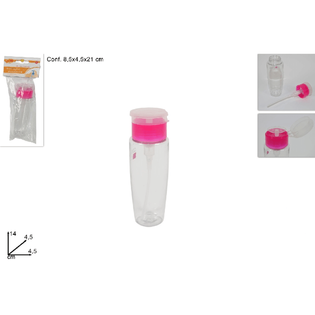 ΠΛΑΣΤΙΚΟ ΔΟΧΕΙΟ ΤΑΞΙΔΙΟΥ ΜΕ TAP TOP 14X4.5CM