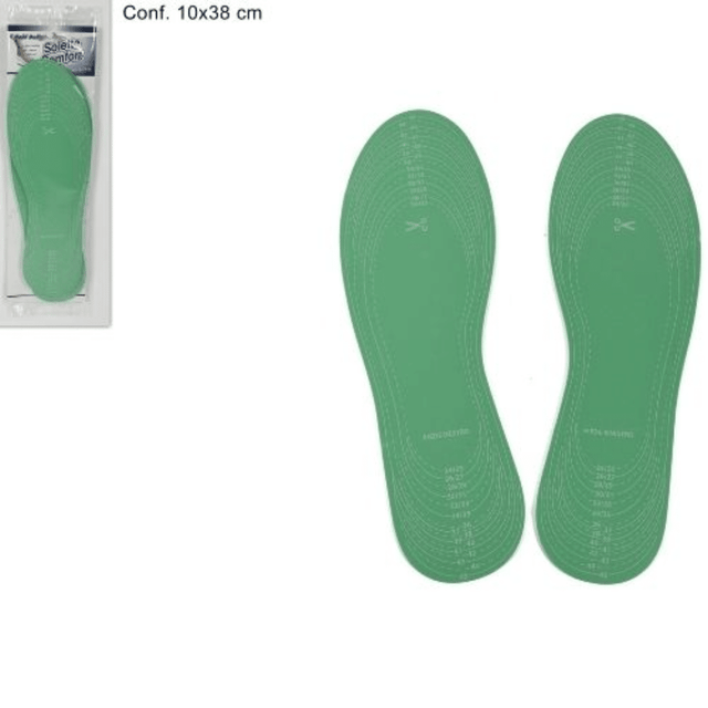 Πάτος Παπουτσιών 2Τεμ. Νο24-46 Χλωροφύλλης Αρωματικό Welkhome