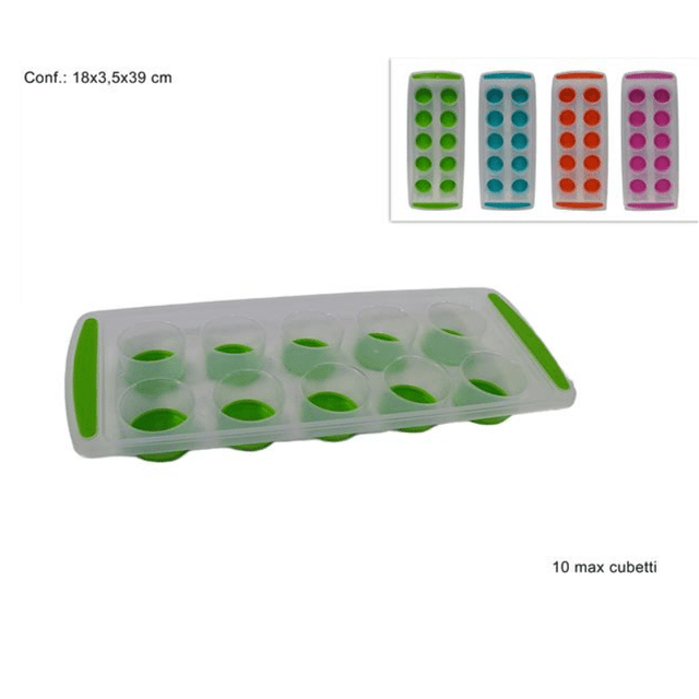 Παγοθήκη Πλαστική 10 Θέσεων 34x14x3.5cm Welkhome