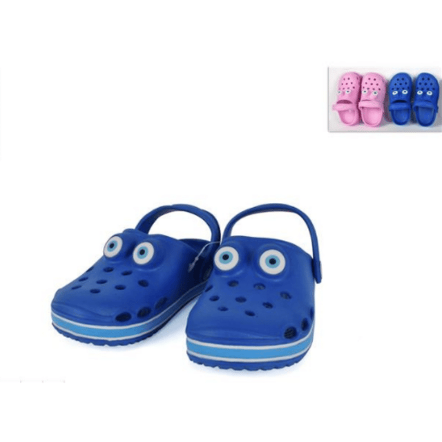 Παιδικές Παντόφλες Λαστιχένιες Τύπου Crocs Νο25-30 Welkhome