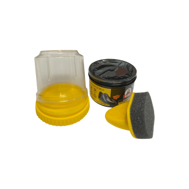 Παπουτσιών Βαφή Πάστα 50ml Μαύρο Με Σφουγγαράκι BIKI 266268