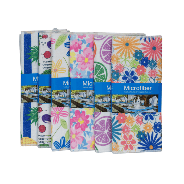 Πετσέτα Απορροφητική MICROFIBER Στραγγίσματος Πιάτων 30x40cm VC2342