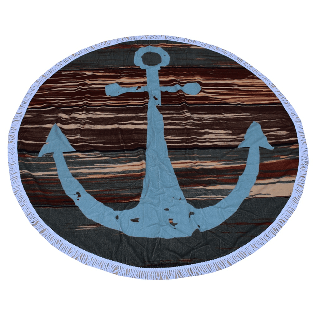 Πετσέτα Θαλάσσης Στρόγγυλη Με Κρόσια Φ150cm TOW-ROUND-37