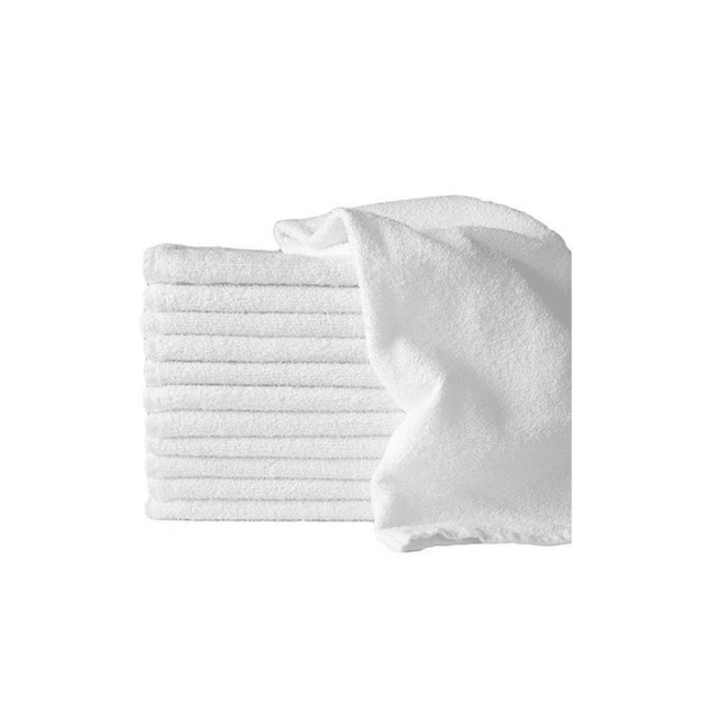 Πετσέτα Χεριών 30x50εκ. Λευκή Βάρους 450gr/m² "TOULIP" Sidirela E-2481