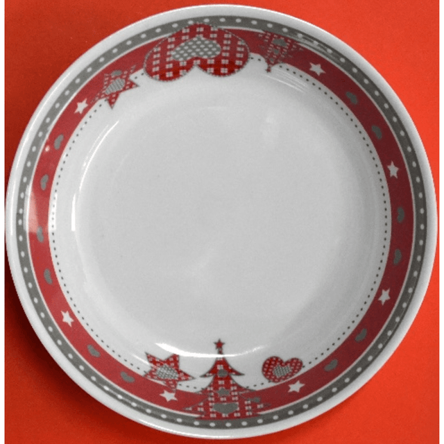 Πιάτο Πλαστικό Χριστουγεννιάτικο Φ20x5cm Art.40080-XMAS Welkhome