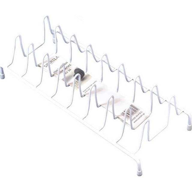 Πιατοθήκη Ντουλάπας Μεταλλική 40,5x13cm E-3296 Sidirela