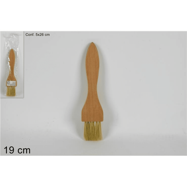Πινέλο Μαγειρικής Ξύλινο 19cm Welkhome