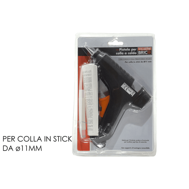 Πιστόλι θερμοκόλλησης με 2 Κόλλες Σιλικόνης 11mm Art.748171 General Trade