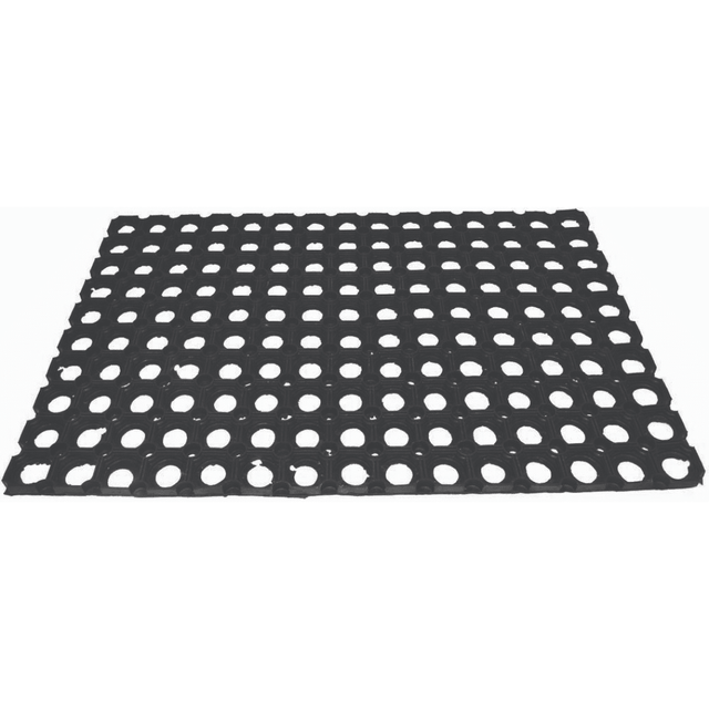 Ποδόμακτρο Εισόδου Καουτσούκ Δαχτυλίδι 40x60cm E-0513 Sidirela