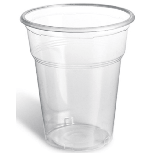 Ποτήρια Πλαστικά Διάφανα 350ml Pet ECO 12oz Γρανίτας - Freddo 50τμχ. (Θαλασσινός)