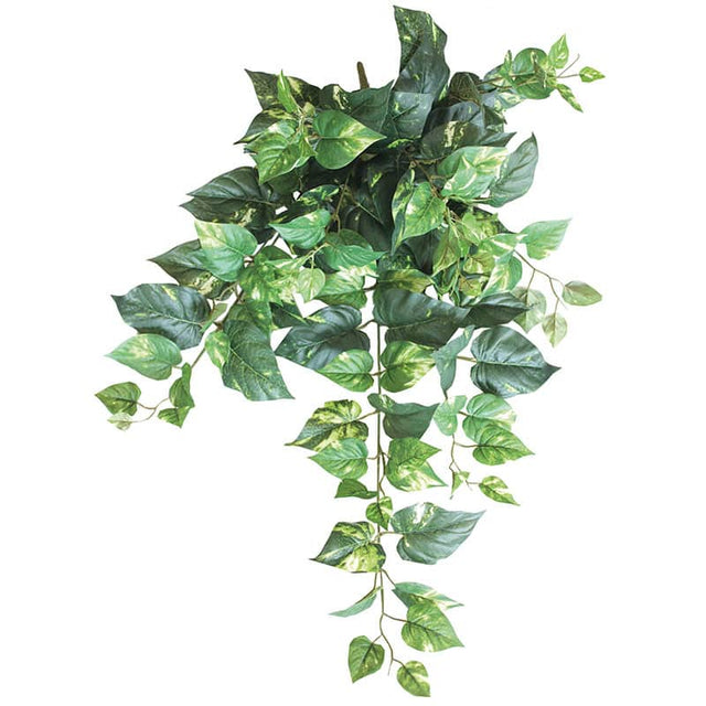 Κρεμαστό Τεχνητό Φυτό Ρίζα Πόθος Δίχρωμος (138 ΦΥΛΛΑ) Y90cm Marhome 00-00-1569