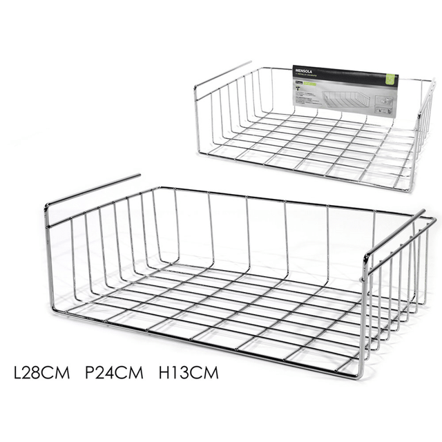 Ράφι Οργάνωσης Inox 28x24xH13 cm Art.536517 General Trade