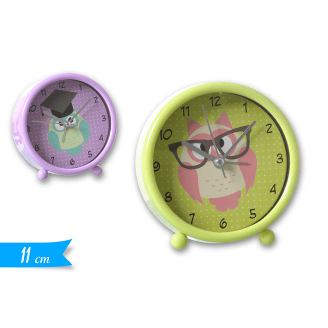Ρολόι - Ξυπνητήρι 11cm Παιδικό Σχέδιο General Trade 803434