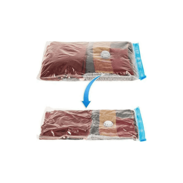 Σακούλα Αποθήκευσης Ρούχων Πλαστική Αεροστεγής και με Κενό Αέρος 60x100cm Sidirela E-0054