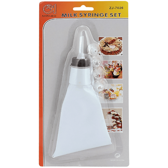 Σακούλα - κορνέ γαρνιρίσματος με 5 διαφορετικές μύτες CORNE-ZJ-7026 TnS