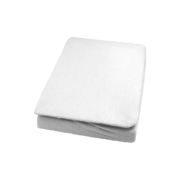 Σεντόνι Ξενοδοχείου Πετσετέ με λάστιχο, Γκρι Μονό 100x200+30cm Sidirela E-0167