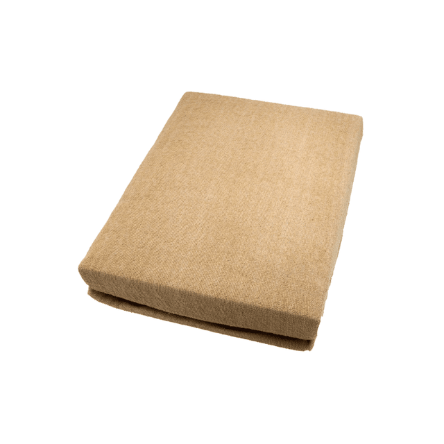 Σεντόνι Ξενοδοχείου Πετσετέ με λάστιχο, Γκρι Μονό 100x200+30cm Sidirela E-0167