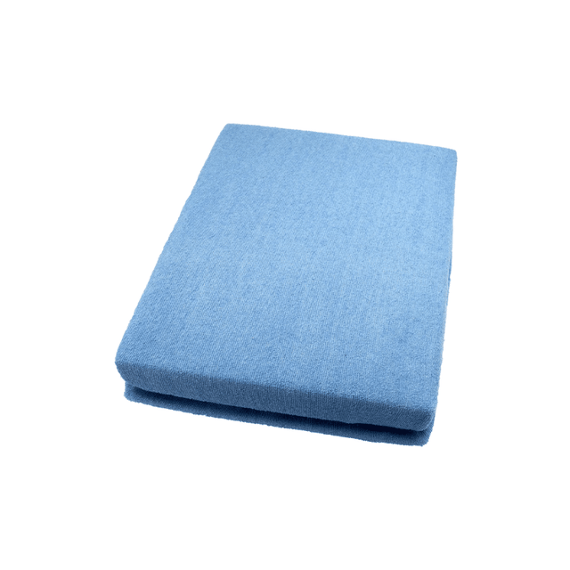 Σεντόνι Ξενοδοχείου Πετσετέ με λάστιχο, Γκρι Μονό 100x200+30cm Sidirela E-0167