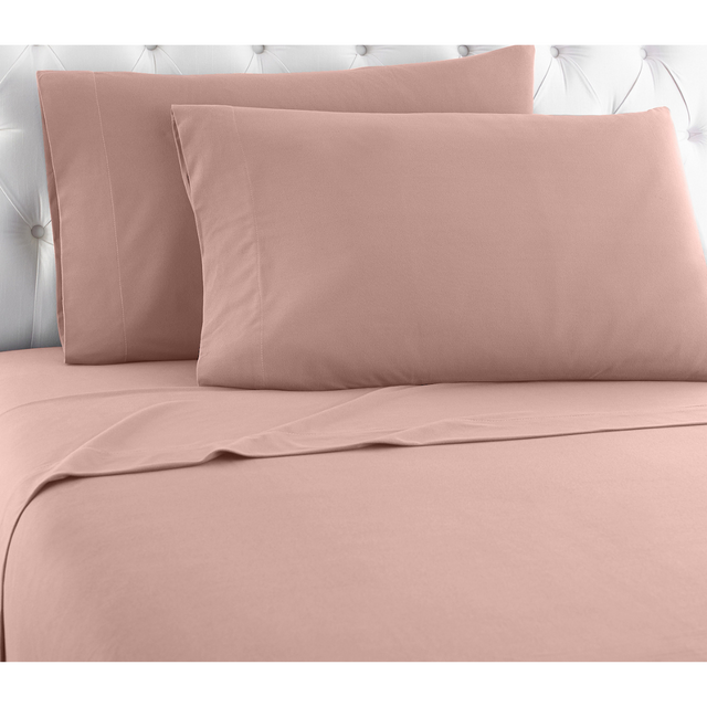 Σεντόνι Υπέρδιπλο 220x250cm Ροζ Χωρίς Λάστιχο Tns 39-958-0382