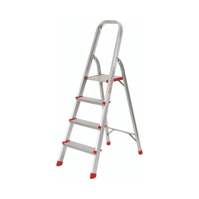 Σκάλα Αλουμινίου με 3+1 Σκαλοπάτια Sidirela E-1181