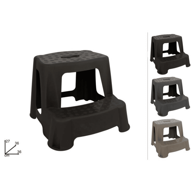 Σκαλοπατάκι Μπάνιου Διπλό Βοηθητικό Πλαστικό 27x36cm Welkhome