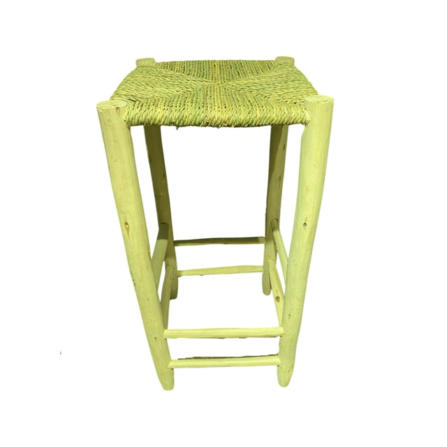 Σκαμπό Ψάθινο Σχοινί 70x35cm MAROCAINE