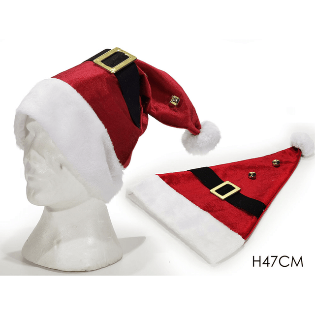 Σκούφος Άγιος Βασίλης Κόκκινος Υφασμάτινος 47cm 1 Τεμ. Art. 460410 General Trade