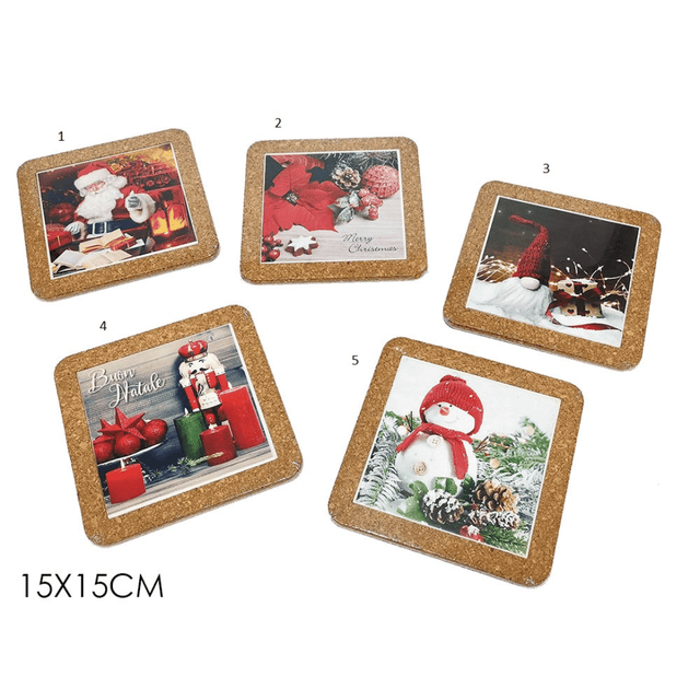 Σουπλά Κατσαρόλας Κεραμικό Χριστουγεννιάτικο 15cm