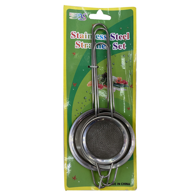 Σουρωτήρι Xειρός Μεταλλικά Σετ 3τμχ. TnS 03-950-3689
