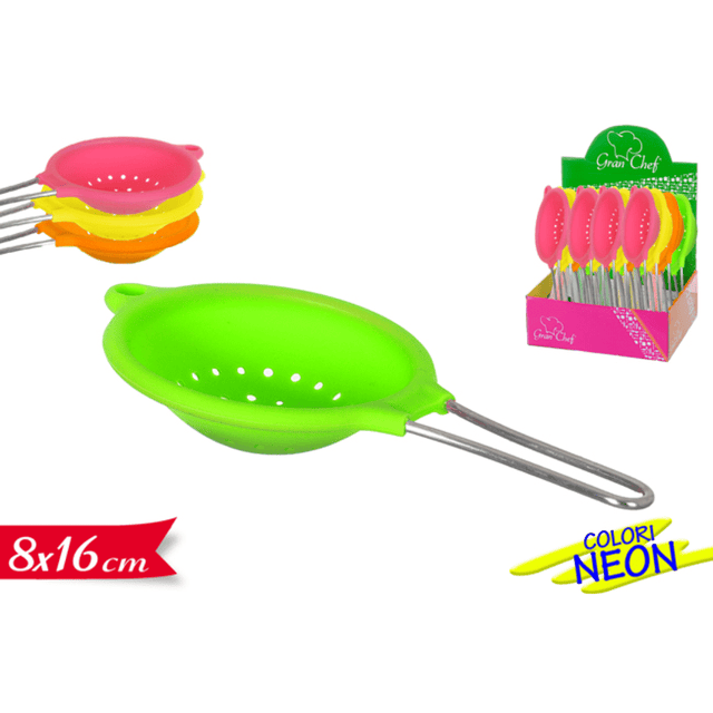 Σουρωτήρι Xειρός Σιλικόνης 8x16cm General Trade 702506