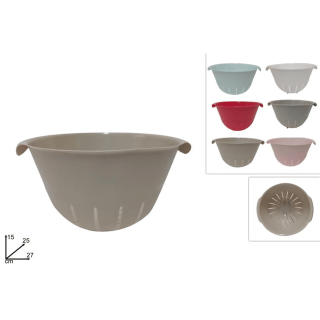 Σουρωτήρι-Στραγγιστήρι Πλαστικό 27x25x15cm Welkhome